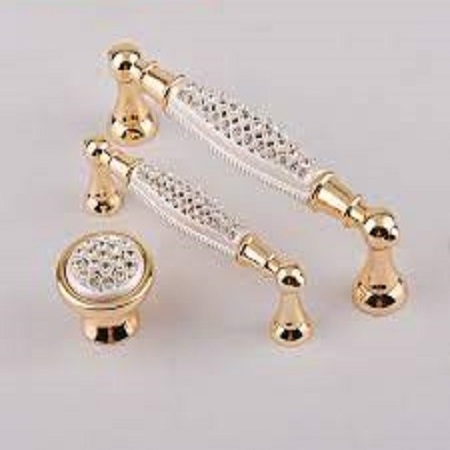 Unique Door Handles Knob Brass Antique Golden Finish Hardware for windows Racks Doors Home hotel Bedroom Furniture Handles Knobs