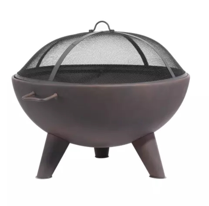 Modern Round Mini Portable Fire  Concrete Bowl Outdoor Fireplace Ethanol Fire Pit outdoor bio fire place Modern Tree Design