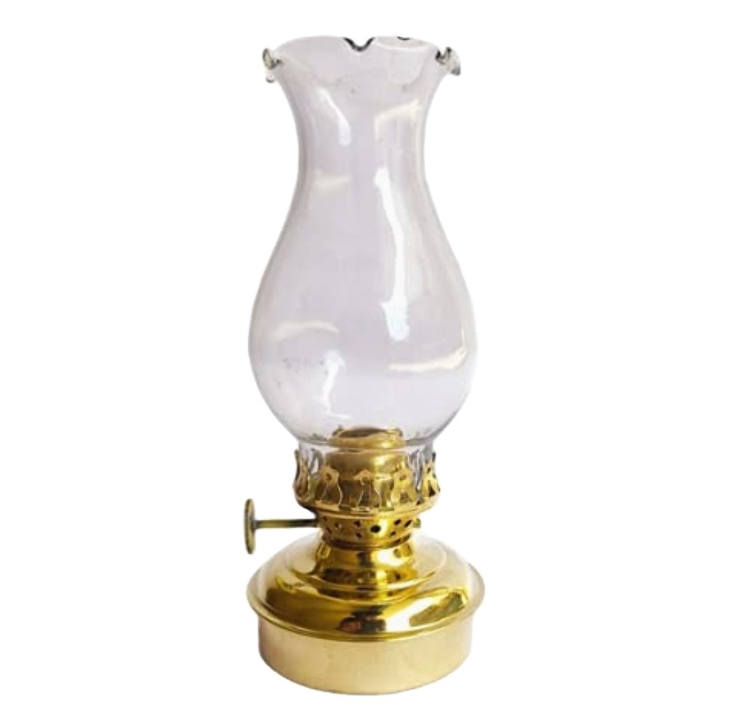 Best Quality Oil Lamp for Home Hotel Garden Lightning decor Oil Lantern Gold Plated Modern Design Brass Oil Lamp with Glass jars