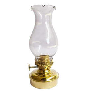 Best Quality Oil Lamp for Home Hotel Garden Lightning decor Oil Lantern Gold Plated Modern Design Brass Oil Lamp with Glass jars