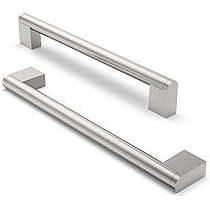 Unique Design Brass Handle Set for Drawer Window Wardrobe Door Cabinet Pull Handles silver color Modern design Brass Door Handle