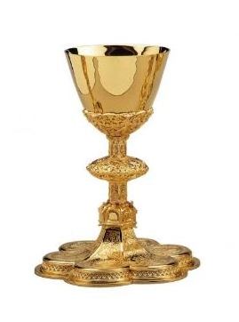 Chalice for Church Product Golden Color Round Shaped Large metal Wine Goblet Dragons Novelty Gothic Fathers Day Gifted Supplies