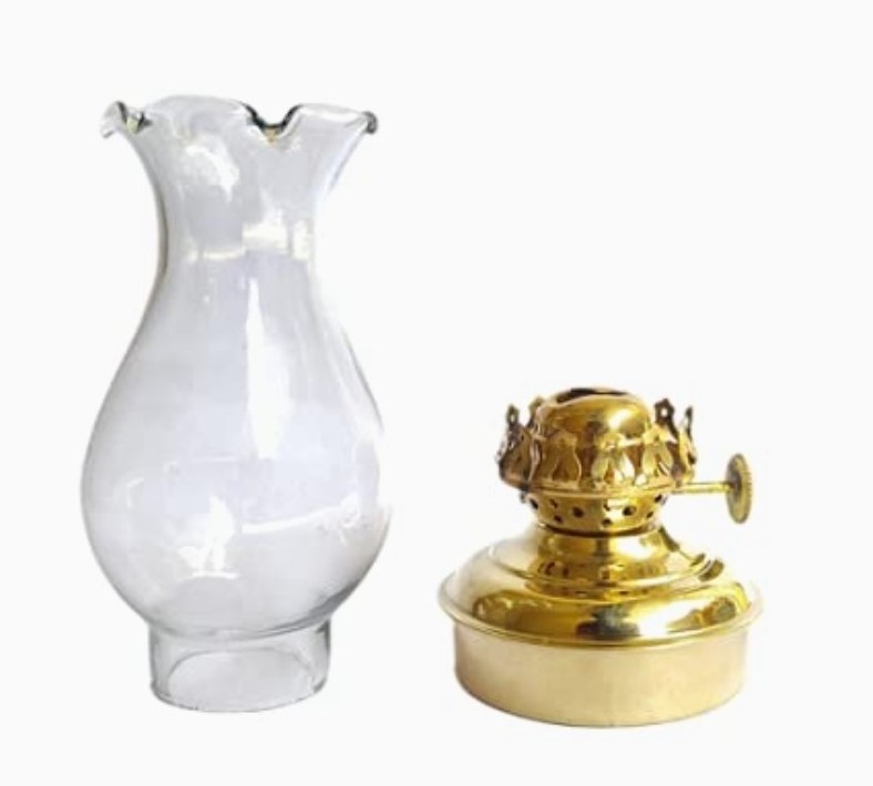 Best Quality Oil Lamp for Home Hotel Garden Lightning decor Oil Lantern Gold Plated Modern Design Brass Oil Lamp with Glass jars