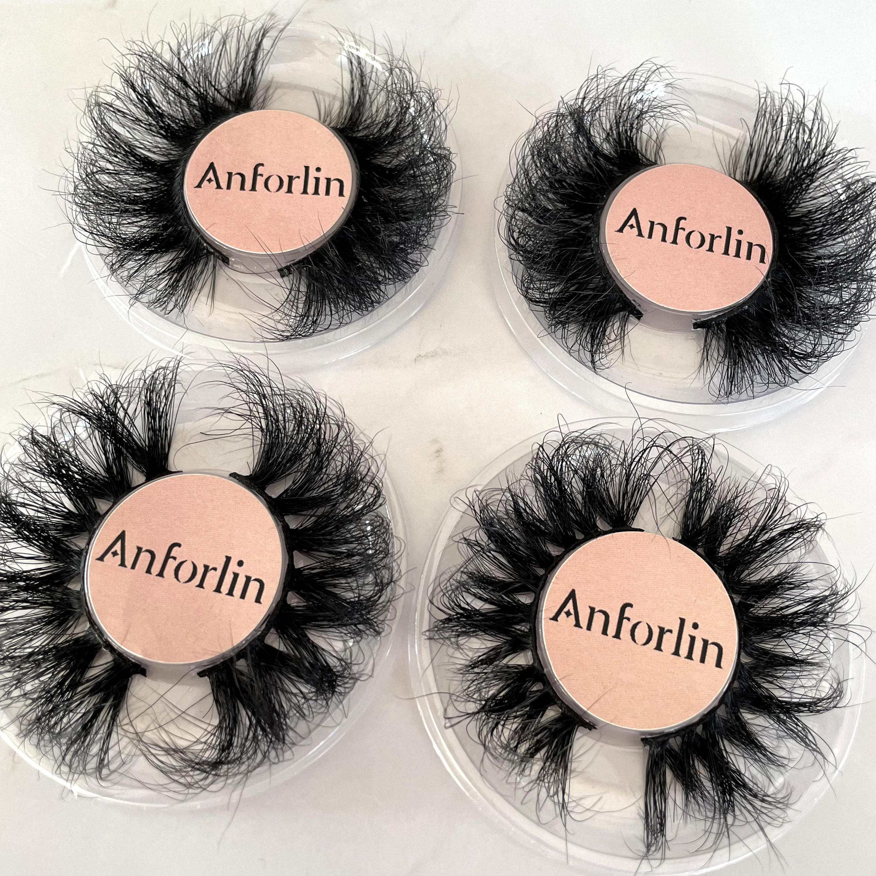 Wholesale 20mm 25mm 3D fluffy faux mink eyelash vending machine custom mink lashes packages box vendors