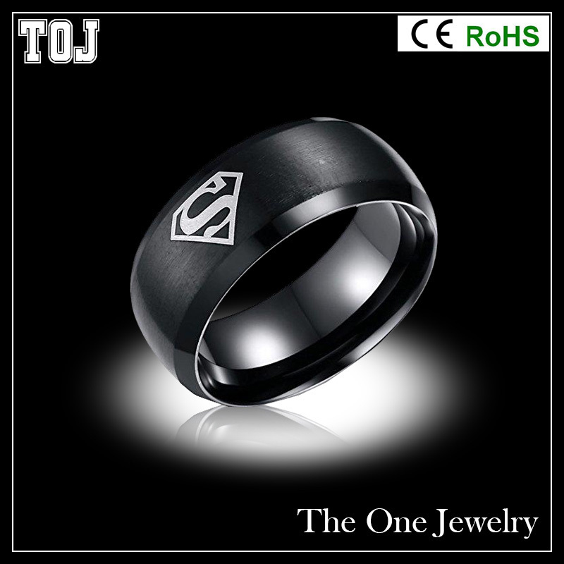 Brand Black Custom Championship Tungsten Ring For Men