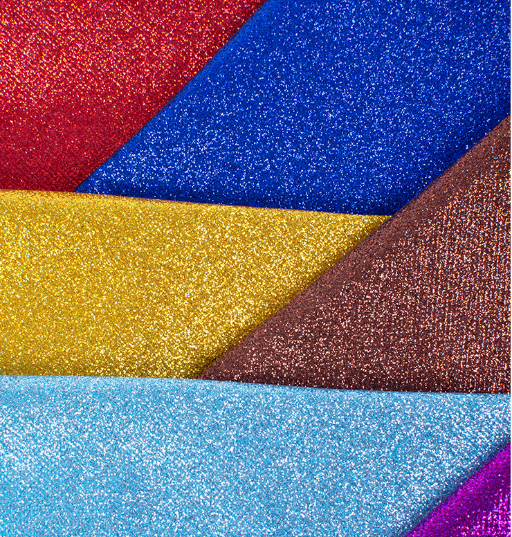 PVC Glitter Leather for Kids Playground Bags Shoes Notebook DIY Glitter PVC Leather