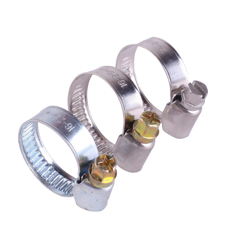 Stainless Steel German type Worm Drive Hose Clamp