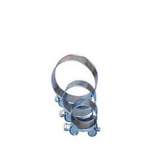 Solid bolt and nut T bolt  high pressure hose clamp