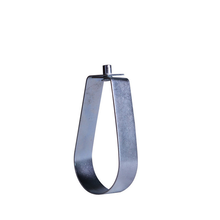 China Factory New Items Pear Shaped Hinged Pipe Clamp With Zinc Plating