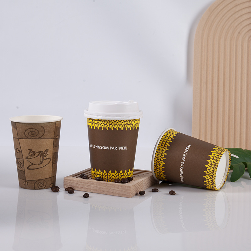 Single Wall Coffee Paper Cup Single Wall Coffee Paper Cup Custom Logo Disposable Paper Cup