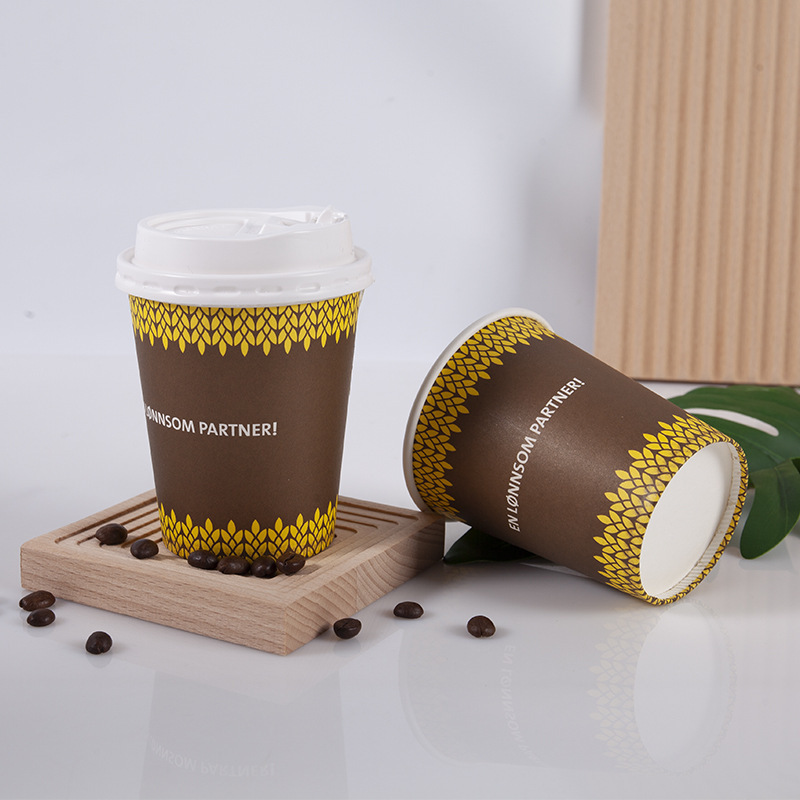 Single Wall Coffee Paper Cup Single Wall Coffee Paper Cup Custom Logo Disposable Paper Cup