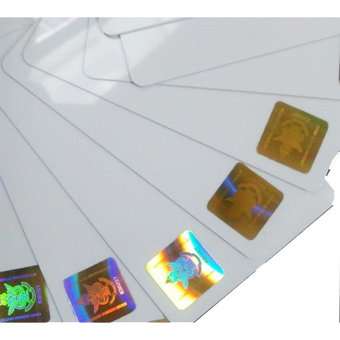 Manufacturer printing plastic pvc hologram overlay Membership ID card