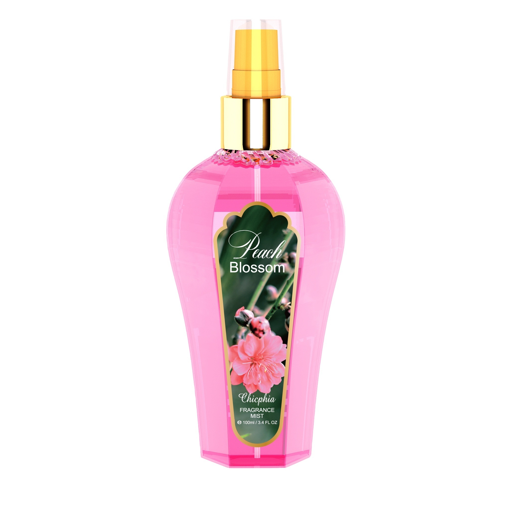 Chicphia Classic Style Parfum 100ml Eau de Toilette Body Mist Luxurious Blossom Splash Spray BS 257