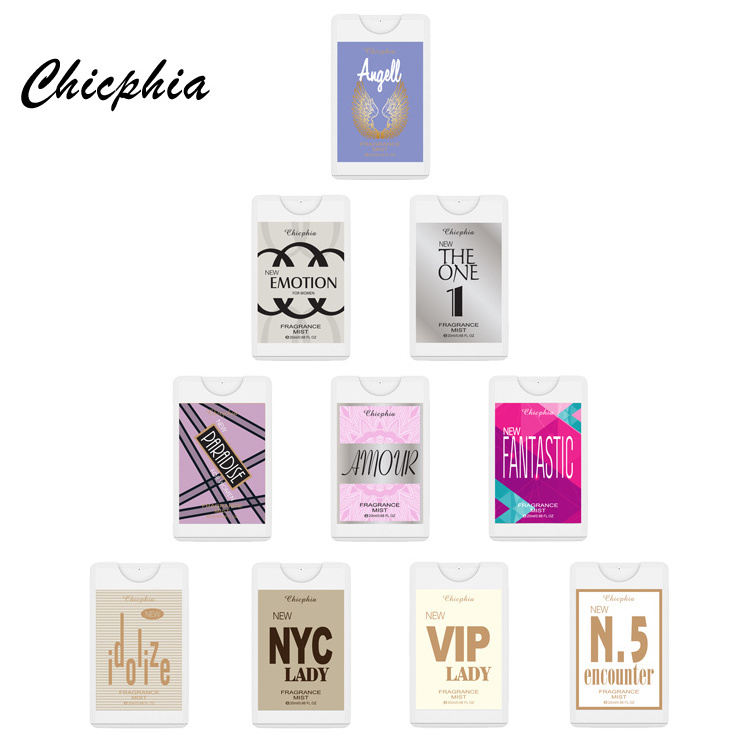 20ml Chicphia New Body Spray Travel Fantastic Mini Fragrance Mist