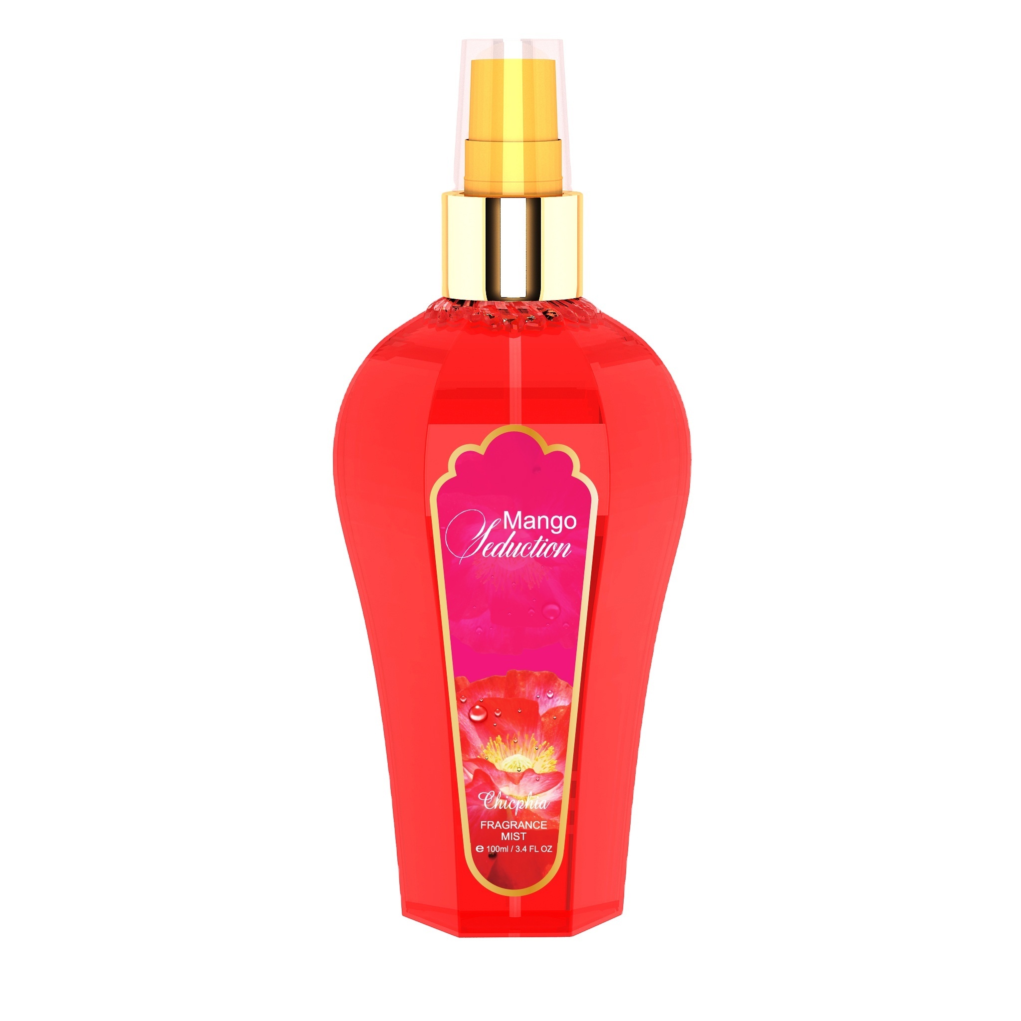 Chicphia Classic Style Parfum 100ml Eau de Toilette Body Mist Luxurious Blossom Splash Spray BS 257