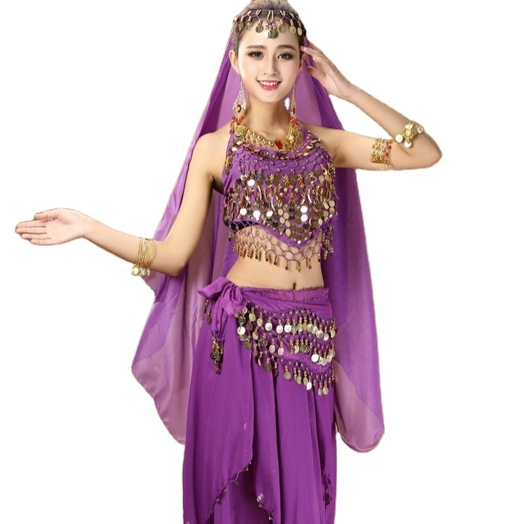 Latest Model New Design Girls Costumes Dress Dancing Wear Good Quality Ladies Fashionable Belly Dance Suits