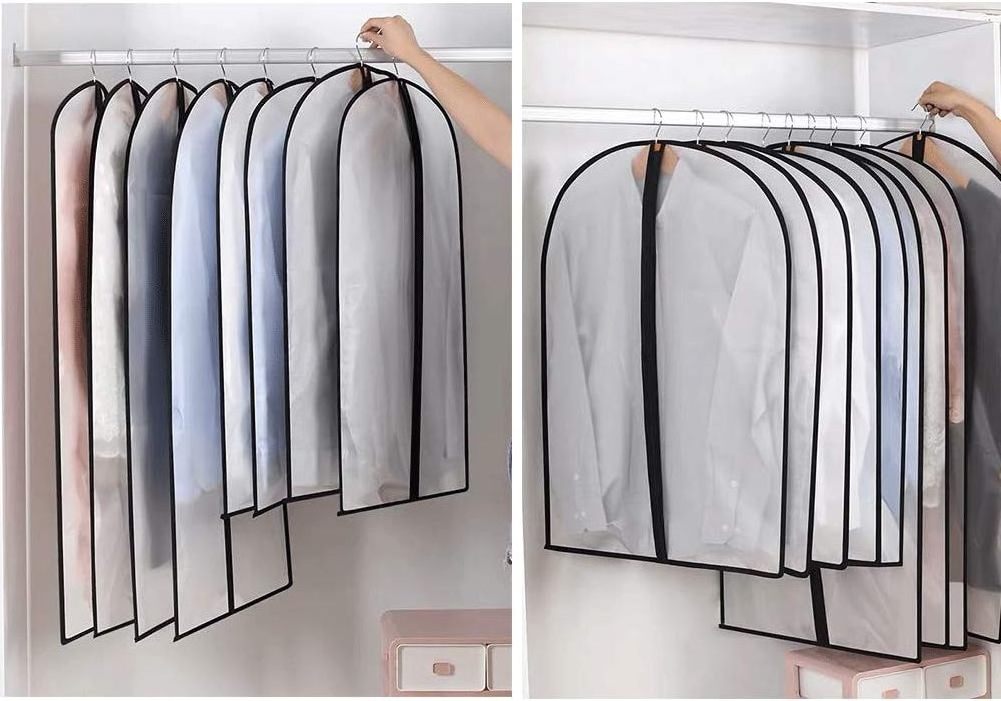 Clothes Dust Full Cloakroom Cover Hanging Suit Hanging Bag Dust Cover Suit Cover