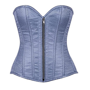 Corsets 2023 Leather Underbust Waist Slimming Busty Women Corset Latex Waist Trainer Corset with Chest Holder