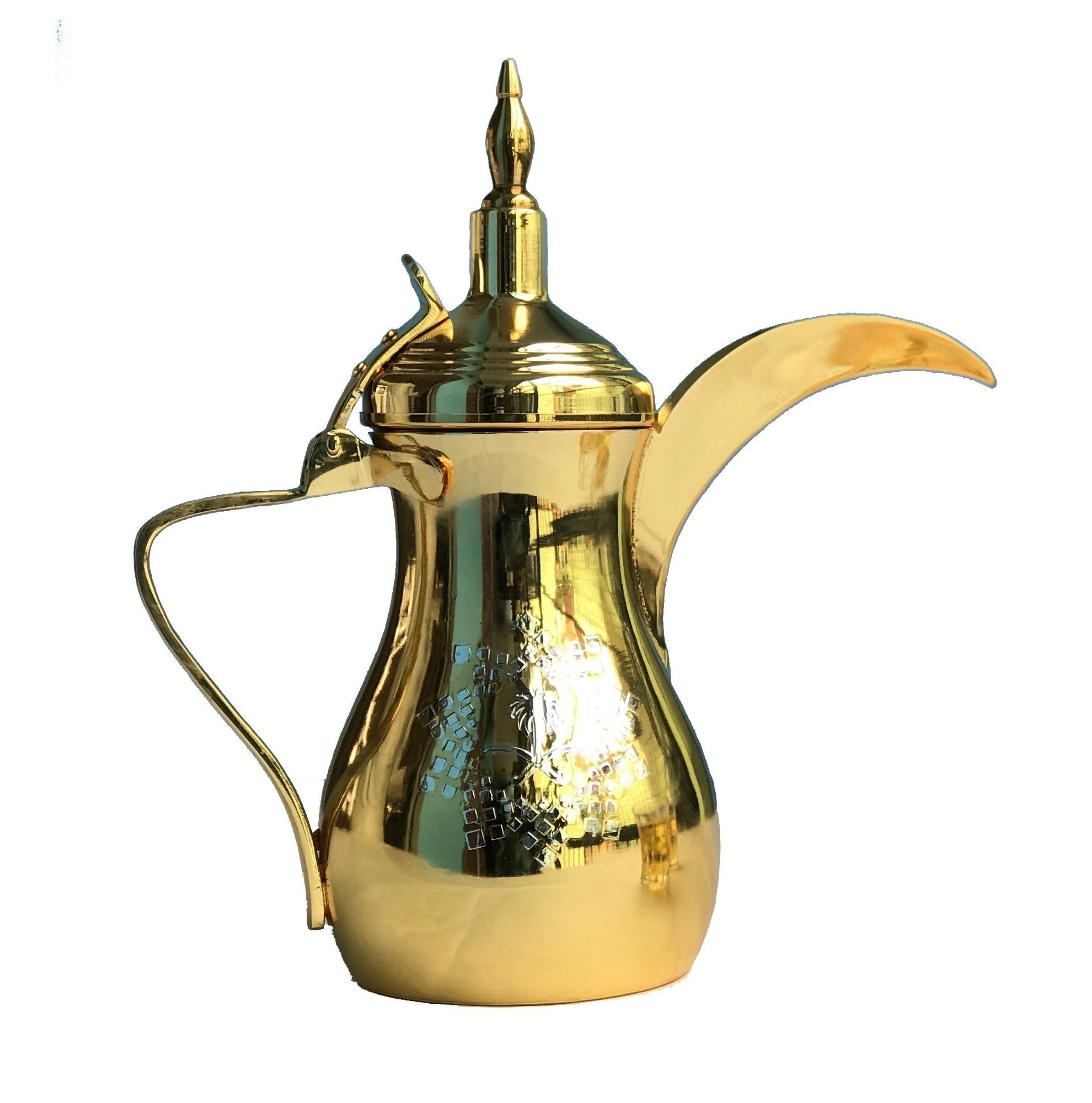 High quality luxury coffee Pot in white ceramic gold Print Design For Home Hotel Restaurants At Wholesale Rate