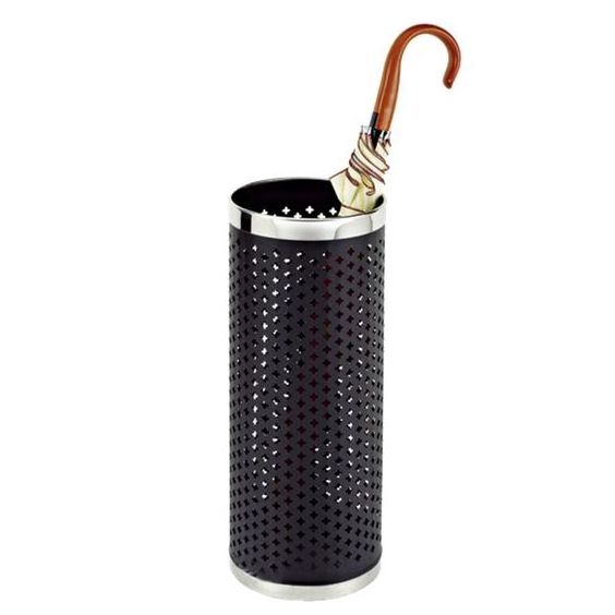 Cylindrical Shape Stainless Steel Metal Polished finished best selling Umbrella stand