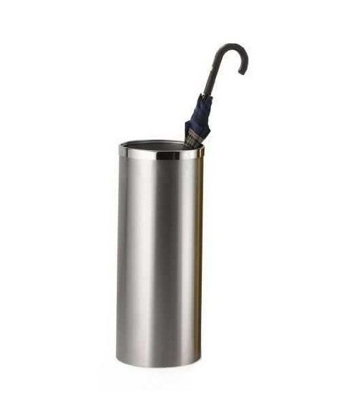 Cylindrical Shape Stainless Steel Metal Polished finished best selling Umbrella stand