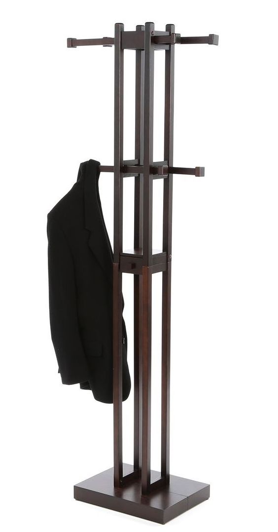 Old Vintage Style Hotel room Offices Use vertical antique wooden clothes  hanger stand Simple Metal Coat Hanger Stand