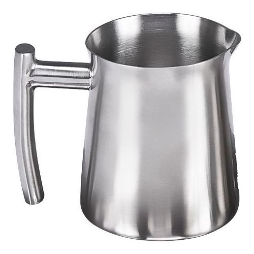 Stainless Steel Pitcher Coffee Pitcher Milk Frothing Jug Pull Flower Cup Cappuccino Milk Pot Espresso Cup Latte Art Milk Frother