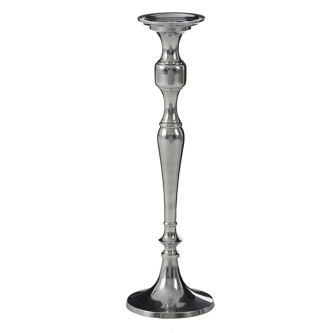 Aluminum Texture Finishing Candle Holder Stand Set Of 3 Pcs For Party Decoration Modern Designing Candlestick Holder