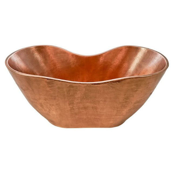 Luxury Hammered Design Copper Bathtub For Home Hotel Restaurants Hot Selling Copper Bathtub at wholesale price