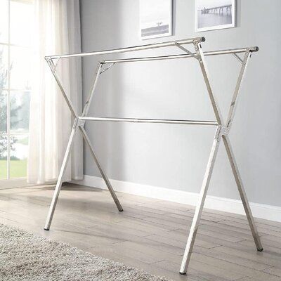 Customized New Industrial Pipe Stylish  Clothes Rack Folding Tower Rack High Quality Clothes Drying Rack Factory