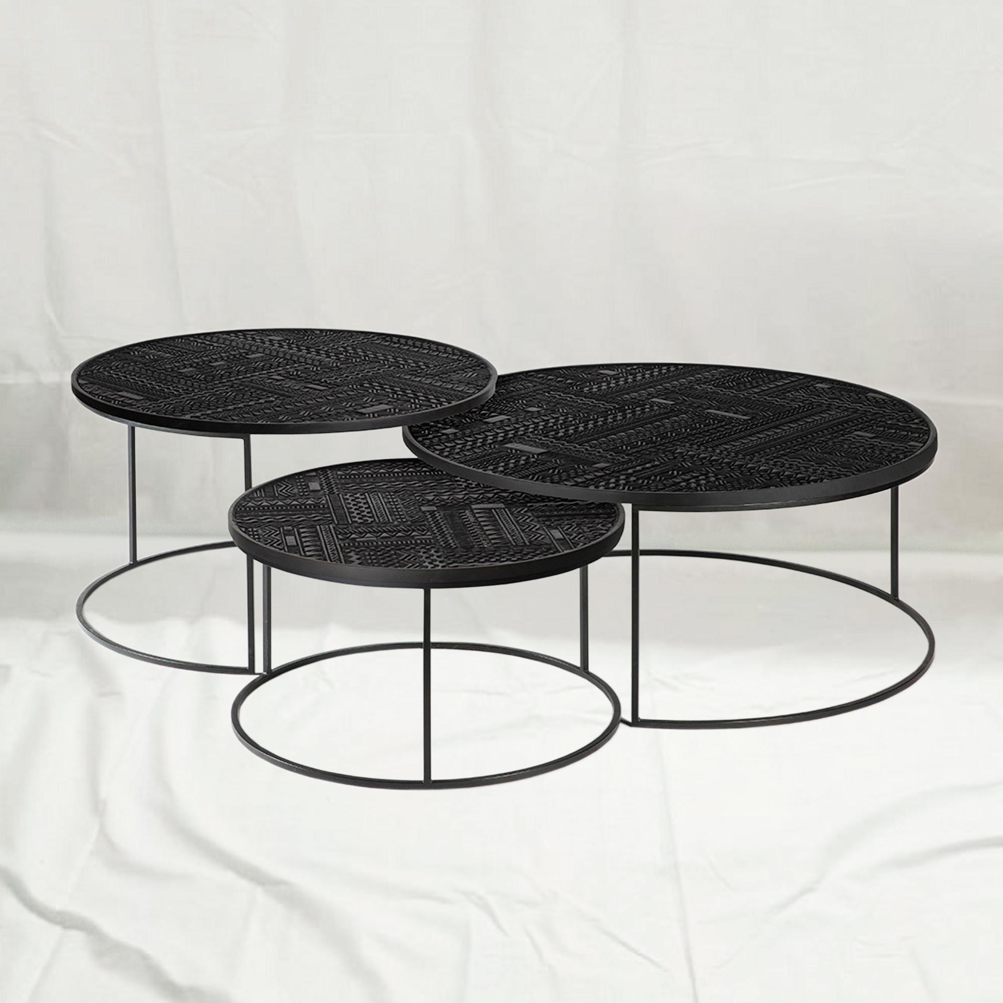 Modern Sheet Coffee Table Customized Hotel Home Furniture High End Coffee Table White Round Tea Table for Living Room