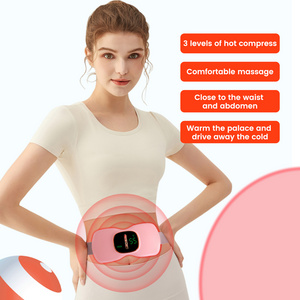 Portable Cordless Thermal Heating Pad Therapy Menstrual Cramp Period Care Waist Massager Electric Smart Menstrual Heating Pad