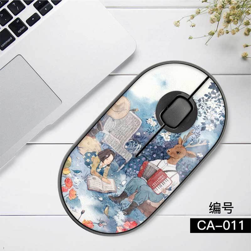 Wireless Mouse Anti Slip Film Personalized Mouse Protective Film Mouse Protective Sticker for Logitech Pebble M350