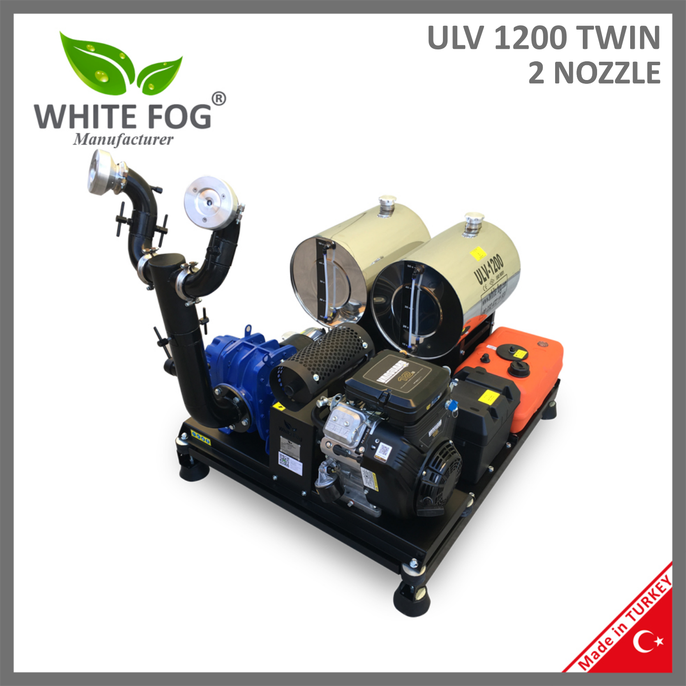 ULV Fogging Machine fumigation fogger insecticide fogger pesticide sprayer green house  | ULV 1200 Twin