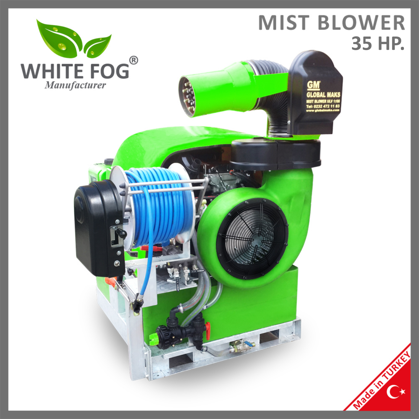 Automatic Nozzle Head big micron size locust treatment locust sprayer fogger fogging ulv cold fogger | MIST BLOWER