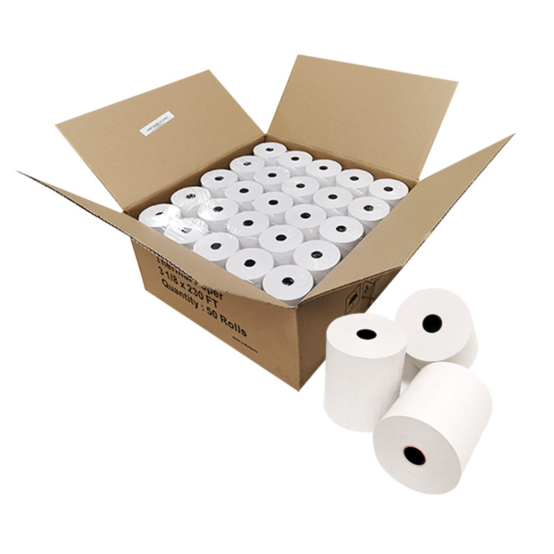 10 rolls x thermal paper roll 80mm*70m BPA paper roll from Sailing Paper