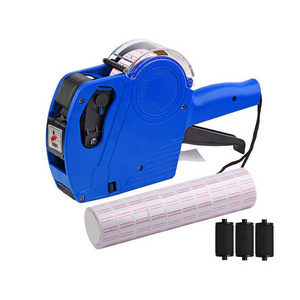 High quality 10 Rolls supermarket price tag shelf label for MX5500 Handheld Price Labelling Gun