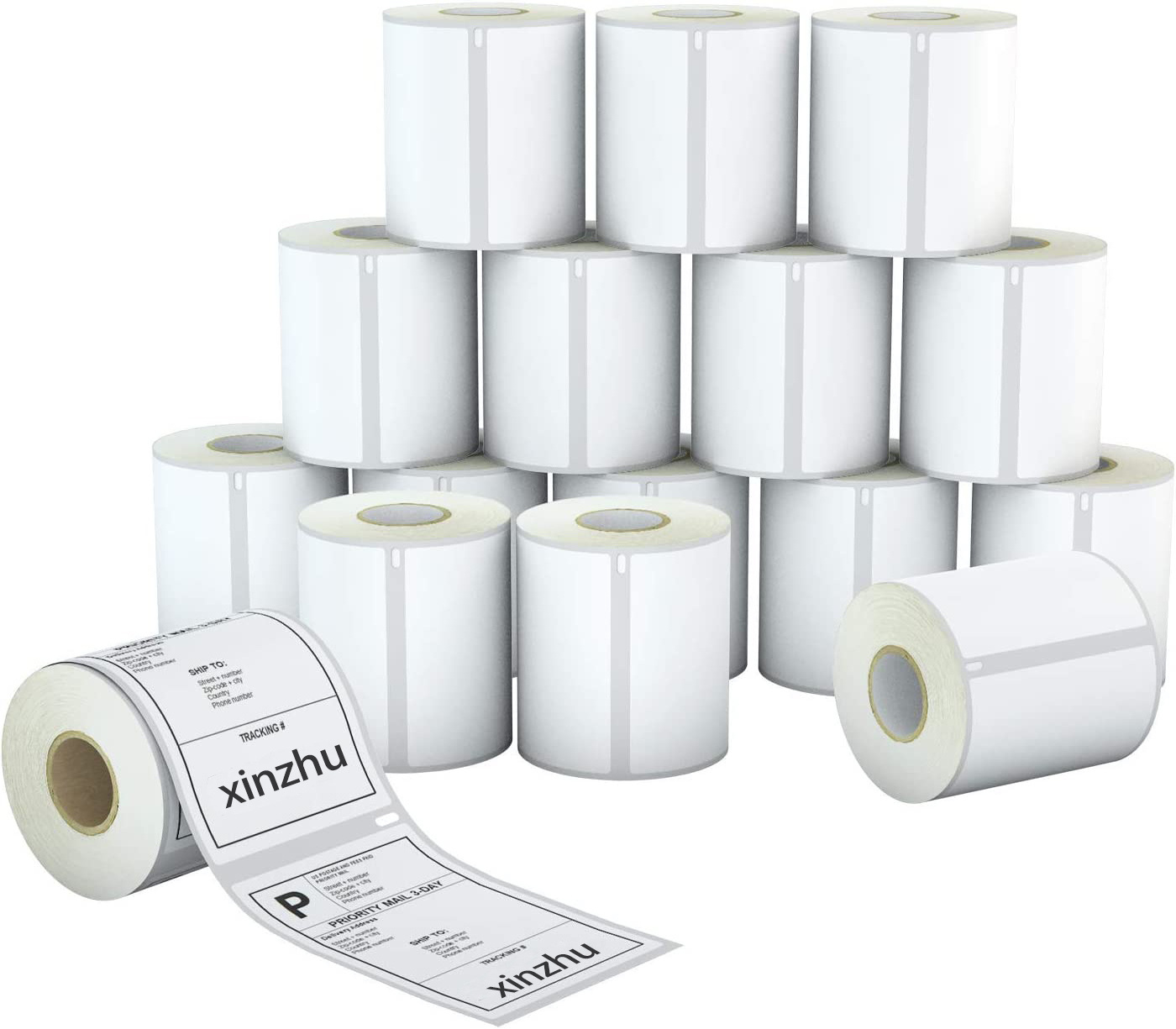 Custom Colour Labels 100 X 150 A4 Barcode Sticker Paper Direct Roll 4 X 6 Thermal Label