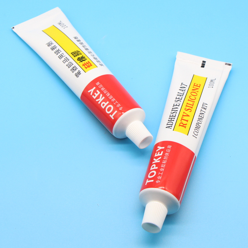 High Power Led Lamps Semi-Flowing Heat-Resistant Silicone Adhesive Sealant Silicone Glue Electrically Rtv Electrical Sealant