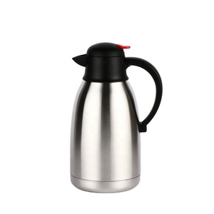 SUNLIFE Wholesales Simple Design 2.0L Coffee Pot Stainless Steel Day Days Vacuum Flask