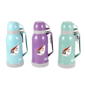 Daydays 1800ml Patented Design Thermos Plastic Body vacuum flasks & thermoses with Glass Refill