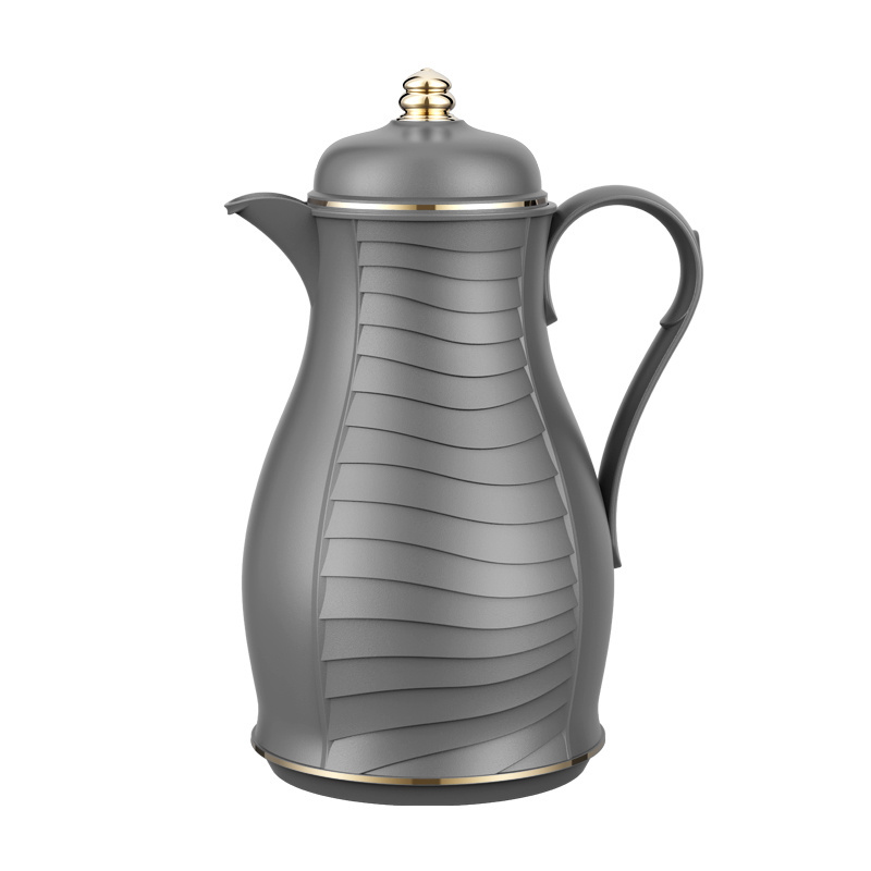 Factory Price high quality Vacuum Flask 1000ML Glass Liner inside Thermo Jug Arabian Coffee Pot