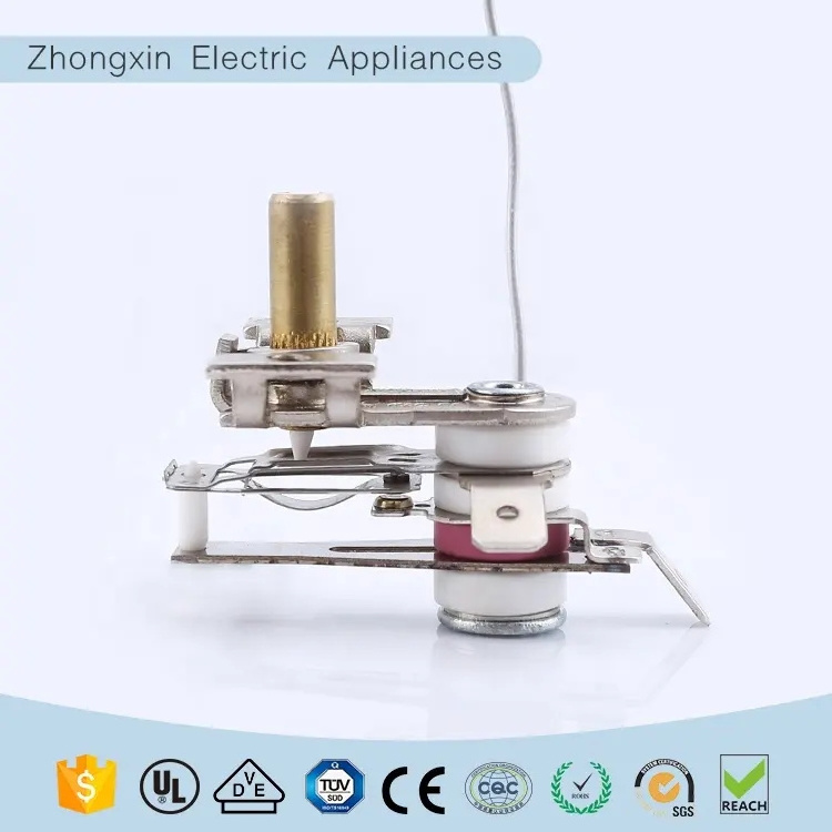 China factory wholesale KST 220 adjustable temperature controller thermostat switch for pizza oven