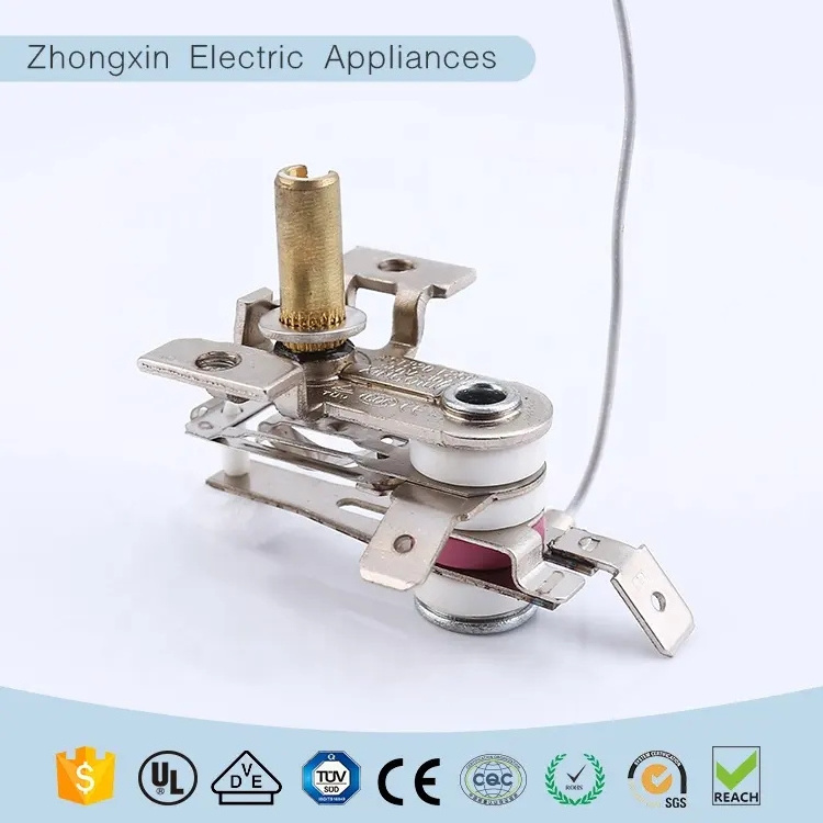 China factory wholesale KST 220 adjustable temperature controller thermostat switch for pizza oven