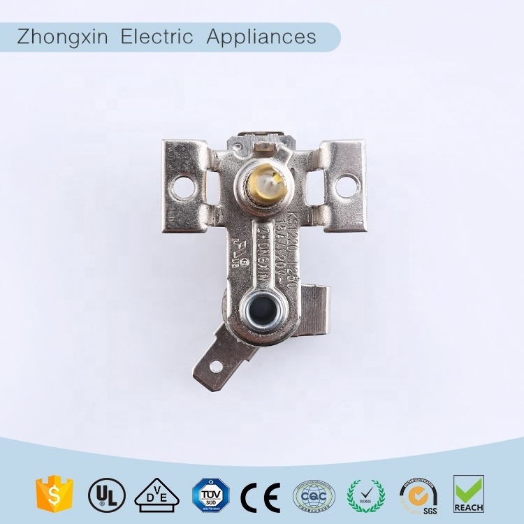 Hot Selling Useful China Manufacturer pizza oven bimetallic thermostat