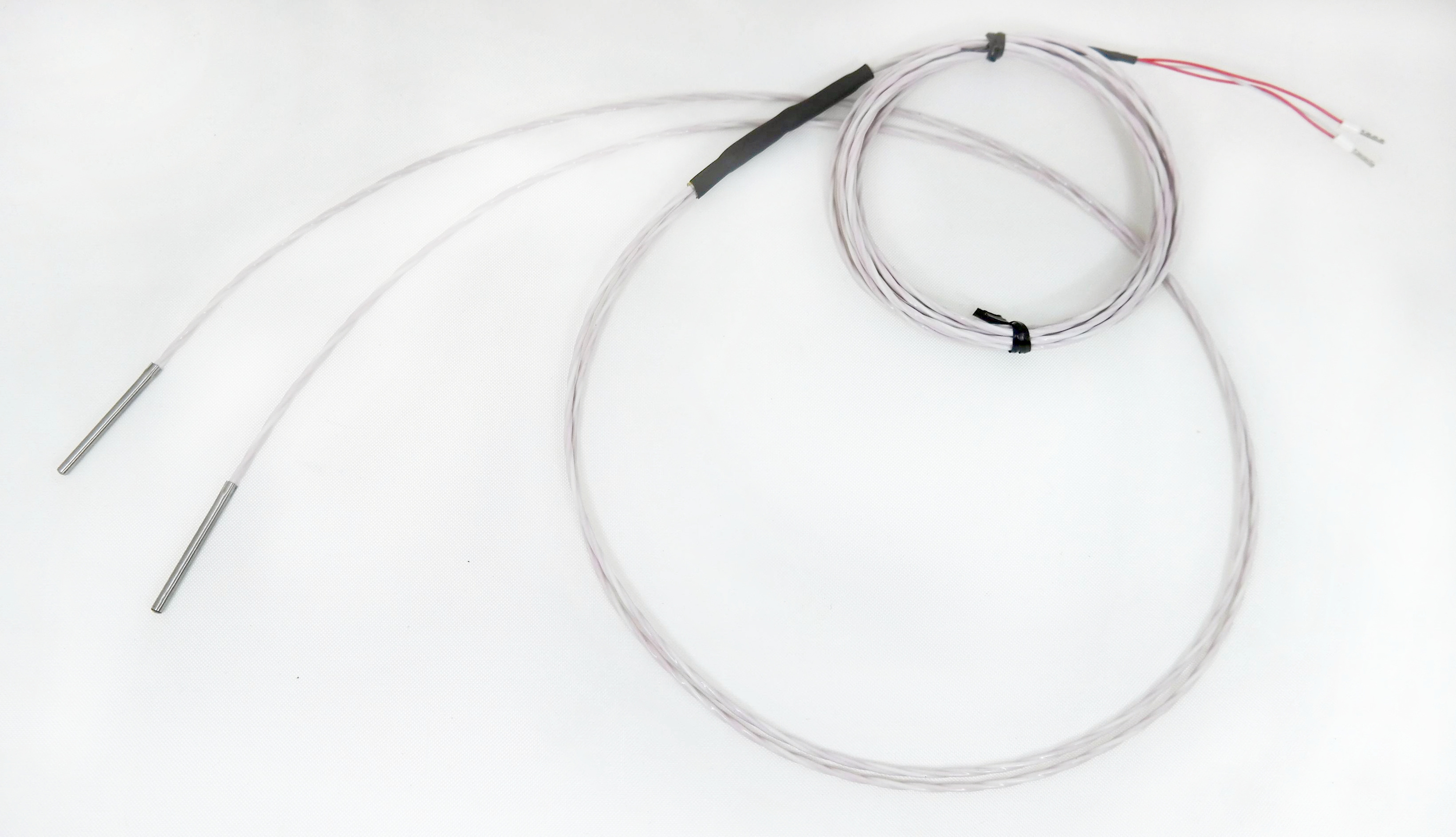 Temperature Sensor Stainless Steel Cable Lug & Split Wire Thermocouple Sensor With Lead Wire