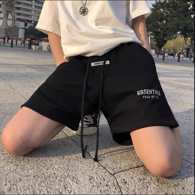 Ruike Brand Custom OEM ODM Design Ribbon Recreational Sports Men's Quick Dry Shorts Mens Track Shorts Men's Casual Shorts