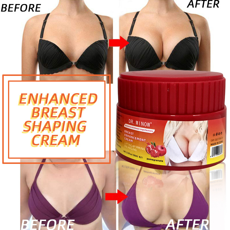 DR.MINOW Private Label Sexy Ladies Breast Firming Lifting Pomegranate Breast Enhancement Cream