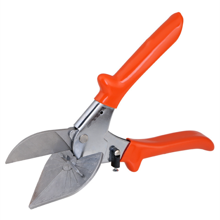 45-135 Degree Miter Shears Multifunctional Trunking Shears Adjustable Degree for Cutting Various Shape Miter Gasket Angle Shear