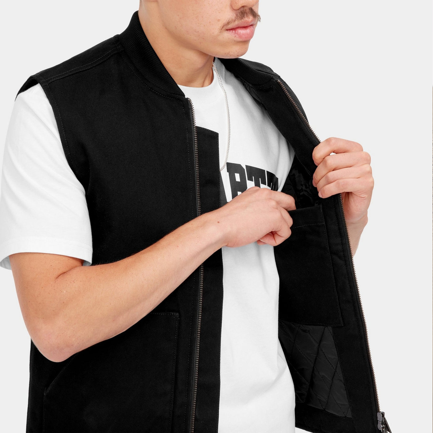 Custom logo Cotton Polyester Blank Utility Canvas Men's Sport Electrician Architecture Work Vest